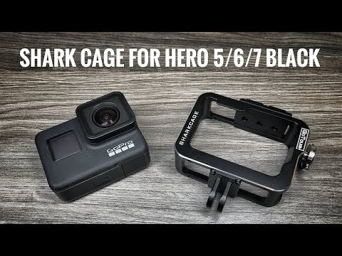 Sharkcage für GoPro Hero 5/6/7 Schwarz
