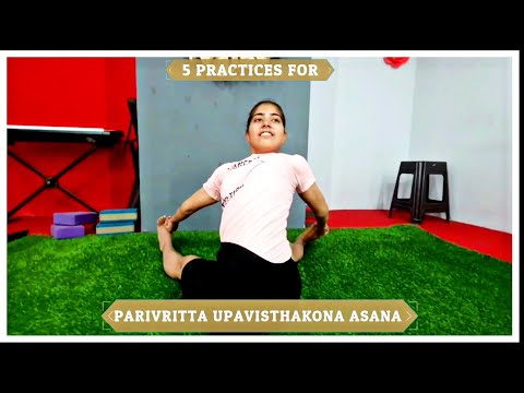 Parivartita Upvisthakonasana Tutorial/Twisting Asana/Twisting Flexibility Exercises/Kamarmarod Asana