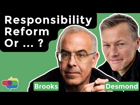 2 Public Intellectuals on Wealth, People and Their Faith? David Brooks & Matthew Desmond