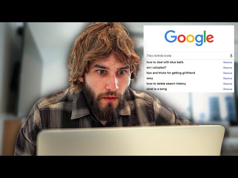 When your parents look at your search history