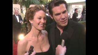 Golden Globes 2003: Diane Lane & Josh Brolin Exclusive Interview