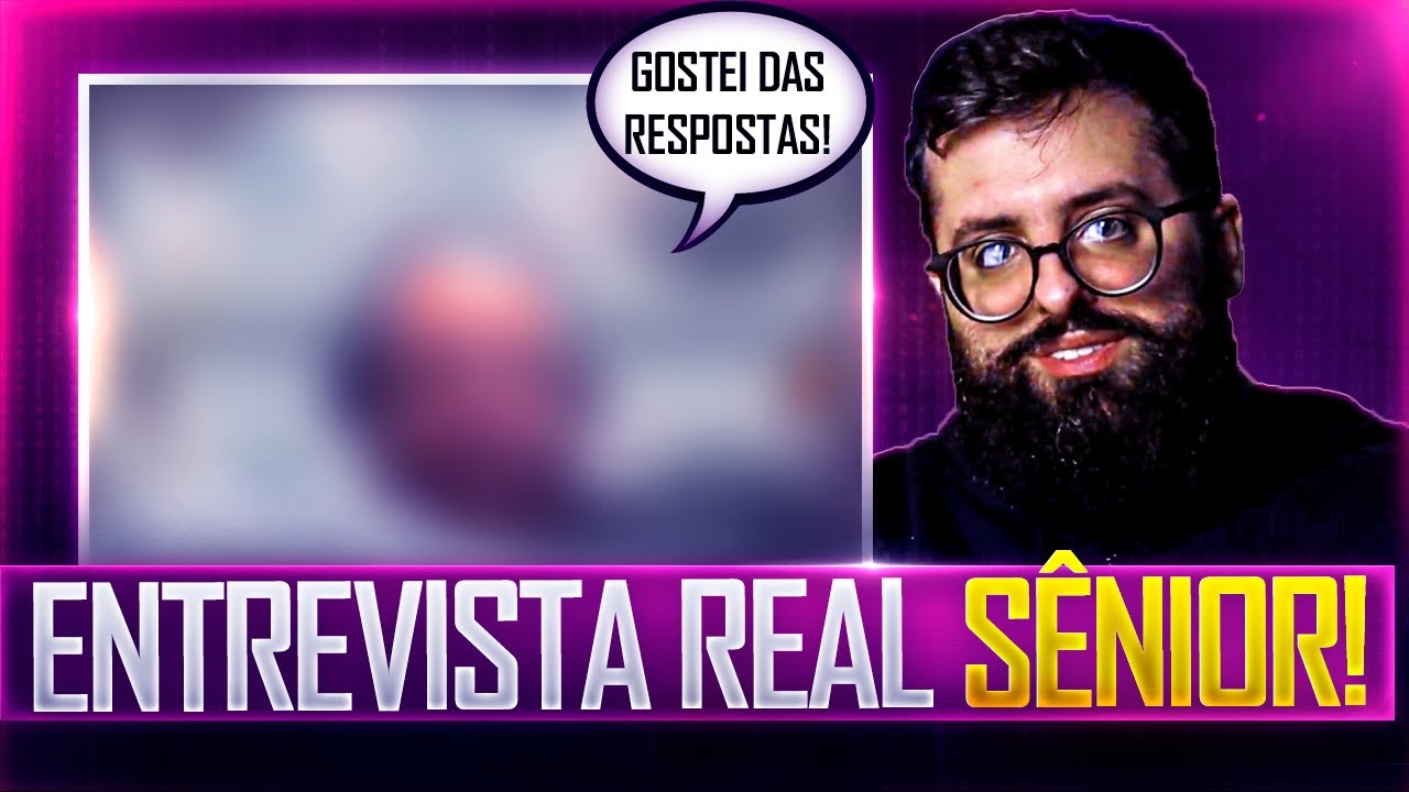 #5 - I recorded a REAL INTERVIEW for a SENIOR POSITION in PROGRAMMING!