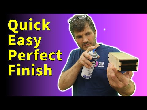 Easy Wood Finish - Secrets to a PERFECT Finish