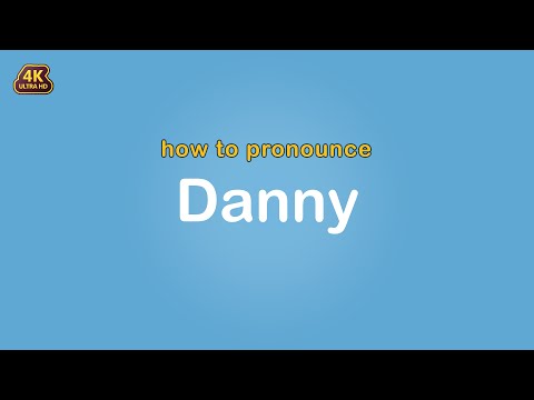 how to pronounce Danny 【Name】