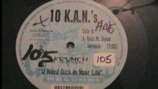 U NEED DICK IN YOUR LIFE 10 KANS 1995