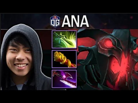 OG.ANA SMURF SHADOW FIEND WITH MKB-SILVEREDGE - DOTA 2 7.30 GAMEPLAY