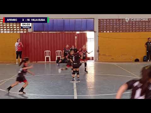 Balonmano | AFEMEC vs VILLA ELISA | Alevín Sub 10 Femenino | Zona Central | 