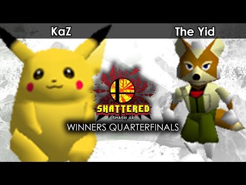 Smash 64: FN | KaZ (Pikachu) V The Yid (Fox/Yoshi) - Shattered 95 Tournament SSB64