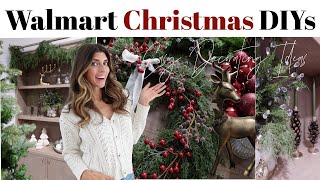 I Decorated My House for Christmas Using Only Walmart Christmas DIYs / Christmas Decor Ideas