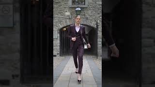 Nothing like a beautiful custom suit on a woman. #customsuits #womenssuits #womansuit #lenaluthor