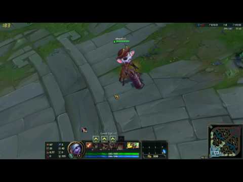 Buccaneer Tristana can't blink