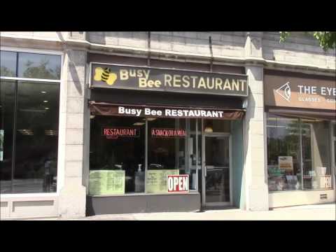 A Visit to the Busy Bee Restaurant  in Brookline, MA