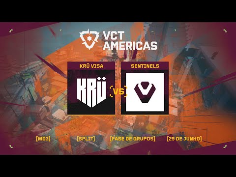 Sentinels x KRÜ VISA (Mapa 2: Split) | VCT Americas