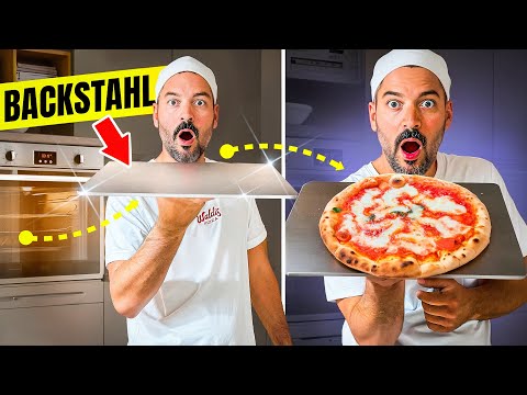 Perfekte Pizza zu Hause: Der Backstahl-Trick für knusprige Ergebnisse!