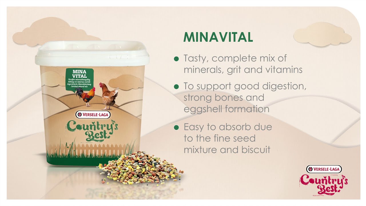 Versele Laga Country's Best Mina Vital, 4 kg Versele Laga Country's Best Mina Vital, 4 kg