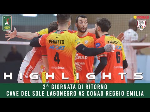 Highlights Lagonegro VS Reggio Emilia - 2^ giornata ritorno