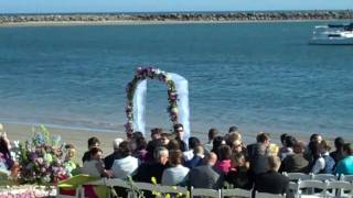 preview picture of video 'Oceano Hotel  Wedding Ceremony At Pillar Point Harbor'