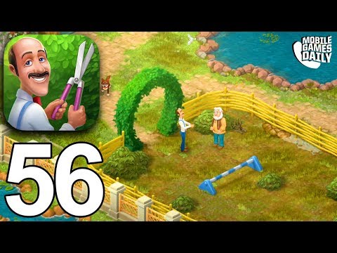 GARDENSCAPES - Stable Area - STORY Walkthrough Gameplay Part 56 (iOS Android)