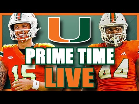 PORTAL &  ACC SCHEDULE RELEASE // Miami Hurricanes Prime Time LIVE 28