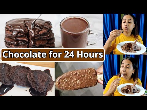 I only ate CHOCOLATE for 24 HOURS Challenge | Food Challenge