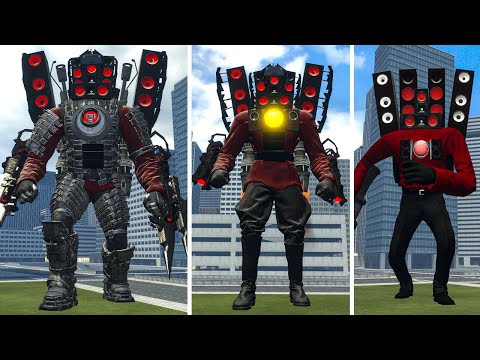 EVOLUTION OF NEW ARMORED TITAN SPEAKER MAN! - Skibidi Toilet In Garry's Mod