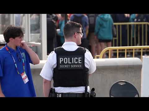 Video Thumbnail: Long lines form as security tightens for World Cup final in New Jersey