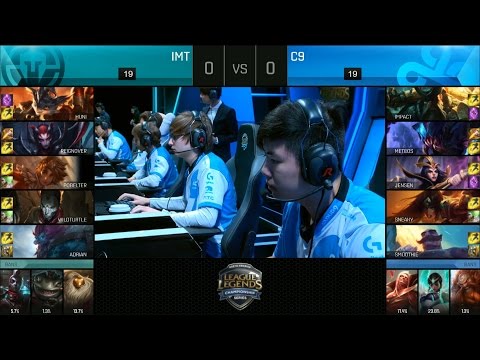 IMT vs C9 Game 1 Highlights - IMMORTALS vs CLOUD9 NA LCS PLAYOFF SEMIFINAL #1 Summer 2016