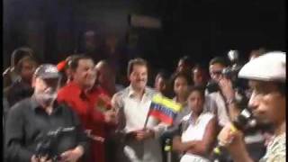 Hugo Chavez & The Welfare Poets: video by DennisFlores.com