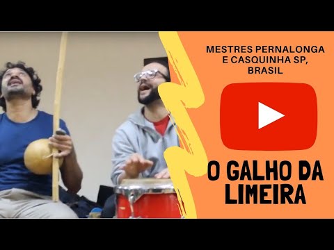 Musica de Capoeira Mestres Casquinha - PernaLonga e alunos - SP, Brasil