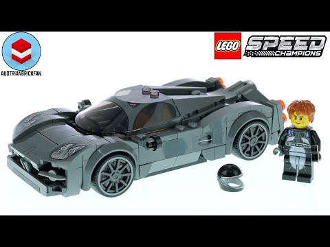 Vidéo LEGO Speed Champions 76915 : Pagani Utopia