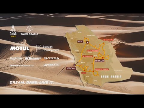 ダカールラリー2022 レースのルート紹介動画