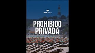 Prohibido privada, la ocupación indebida del espacio publico.