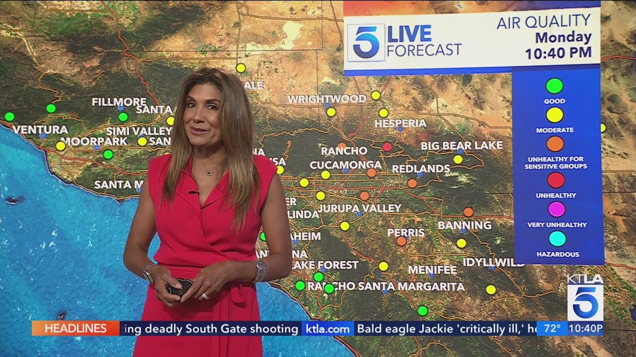 Video thumbnail for Moderate cooling trend to last until SoCal weekend