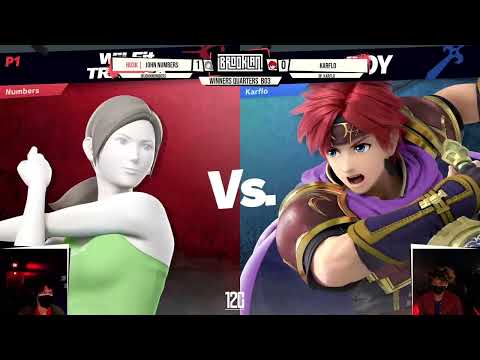 BrookLAN Brawls 47 - Karflo (Roy) v. Ho3k | John Numbers (Wii Fit) - Winners Quarters