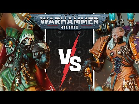 *NEW DETACHMENTS* Dark Angels vs Chaos Space Marines | Warhammer 40k Battle Report