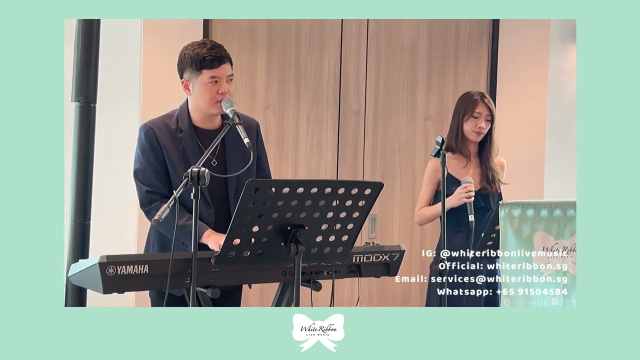 White Ribbon Live Music - Yiran & Pianist  - Duet of 你最珍貴