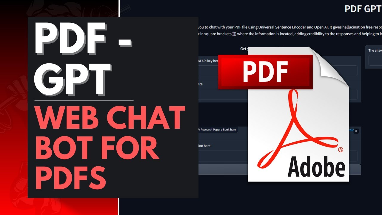 pdfGPT: A Web Chatbot for PDF Using GPT Functions - Tool to Analyze and Extract Information