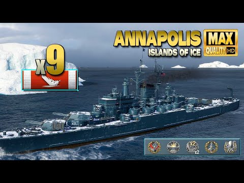 Cruiser Annapolis: Running for kills - World of Warships