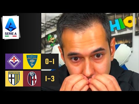 🧐 BOLOGNA is WOW; PIOLI OUT⁉️ PARMA-BOLOGNA 1-3 and FIORENTINA-LECCE 0-1
