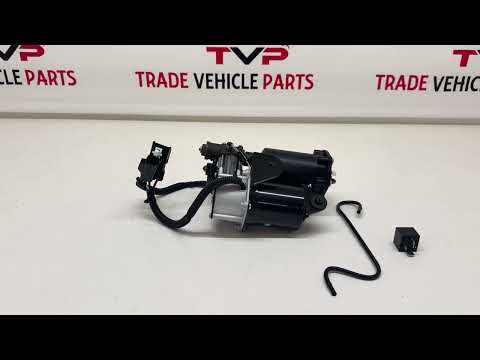 For Range Rover Sport & Discovery 3 2004-2009 Hitachi Air Suspension Compressor Pump 6 Plugs video