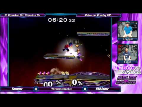 Melee on Mondays - Younger (Falco) vs Faber (Fox) SSBM Winners Quarters