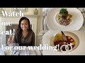 Our Wedding Menu Food Tasting