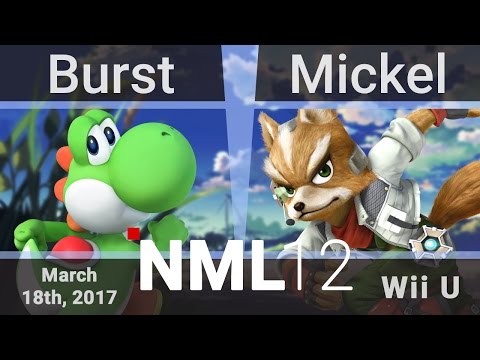 No Man's LAN 2017 - Burst (Yoshi) vs Mickel (Fox) - Pools