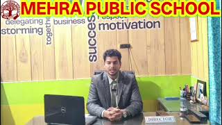 Introducing *Mehra Talk* – Where Youth Meets Inspiration