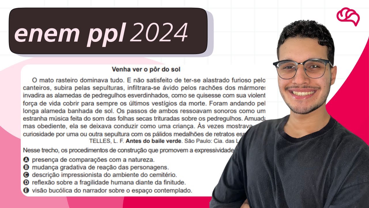 Resolução em Vídeo — Questão 13 ENEM 2024 PPL