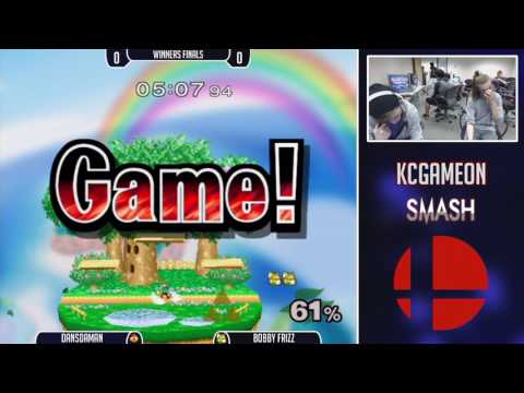 KCGameOn SSBM - Dansdaman (Sheik) Vs. Bobby Frizz (Fox) Winners Finals