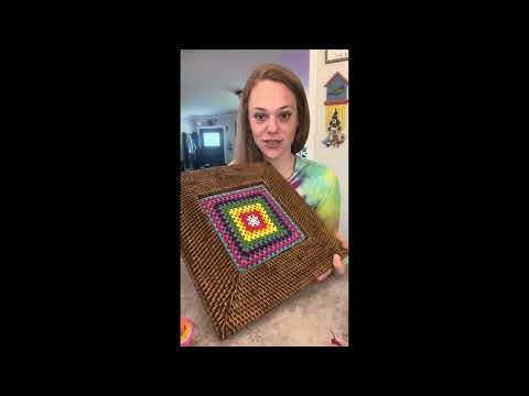 Double Dip with Bird; Wicker Charger!