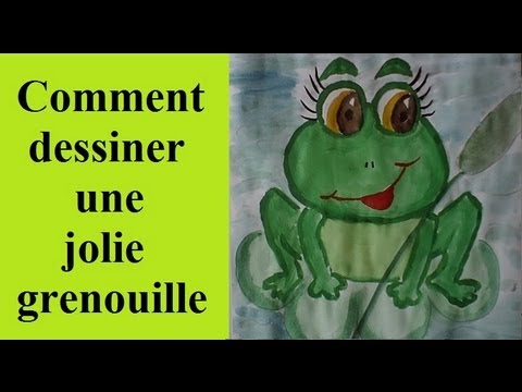 comment colorier une grenouille