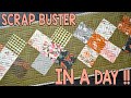 Creek Crossing | Half A Charm Pack Quilt Pattern | In A Day | Quick and Easy