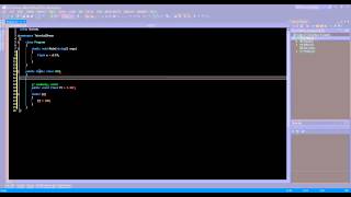 C# Tutorial CZ 24. - OOP 6. - Ukázky modifikátorů, Gettry, Settry, readonly a const